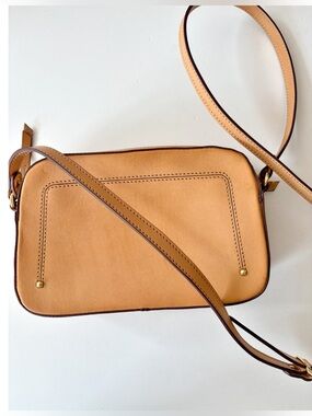 Overland || Leather Crossbody Bag Tan